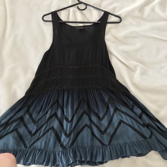 Voile and Lace Trapeze Slip Ombre Ombré Custom Dye - Picture 3 of 7